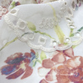 100% Polyester Woven Floral Print Chiffon Embroidery Fabric